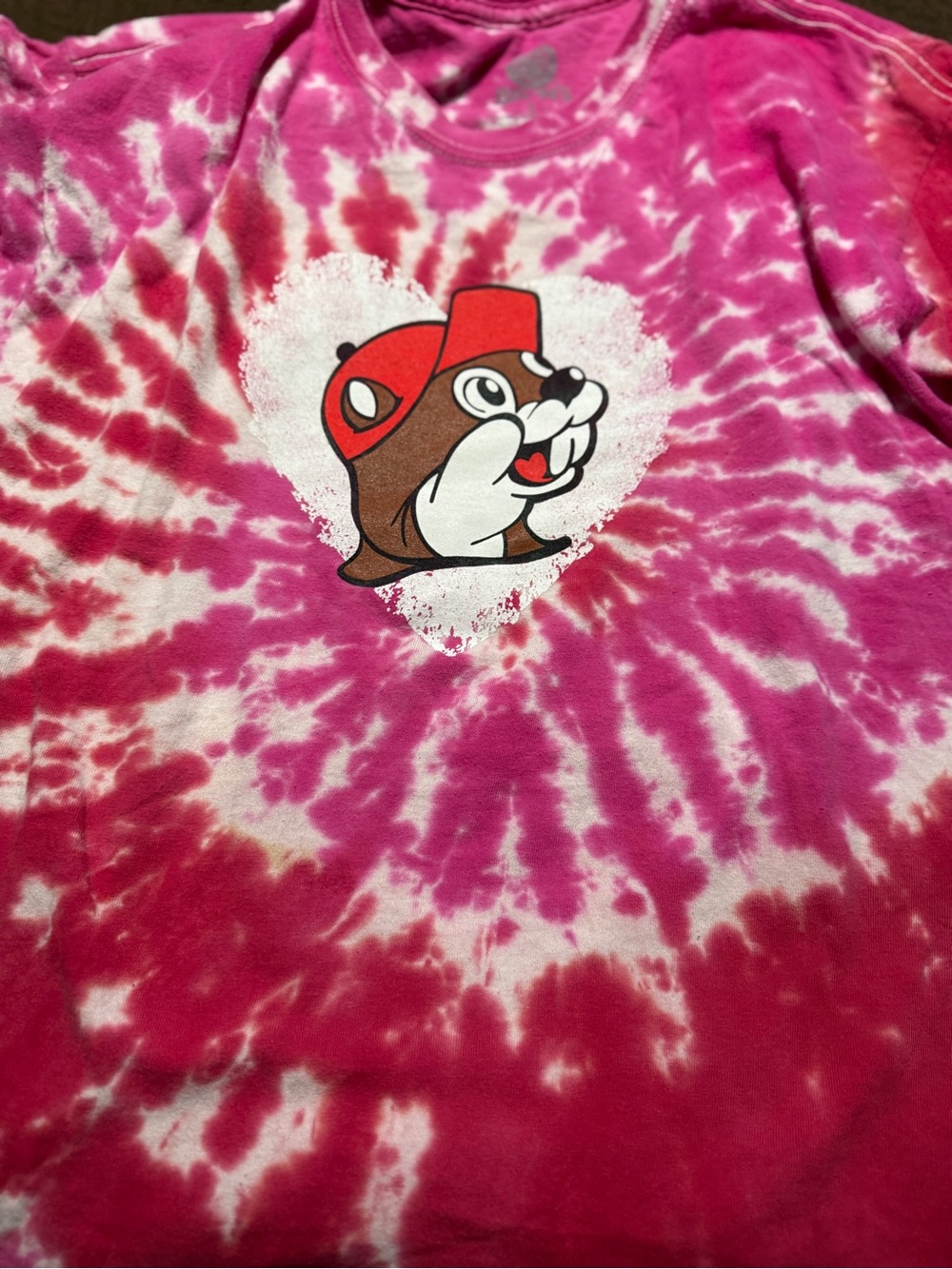 Pink Tie-Dye Graphic Pet Lover T-Shirt